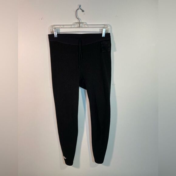 Northface Fleece Lined Drawstring Winter Leggings Women's Large - Picture 5 of 11